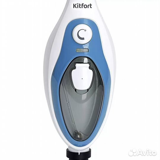 Паровая швабра KitFort кт-1004-1, голубой