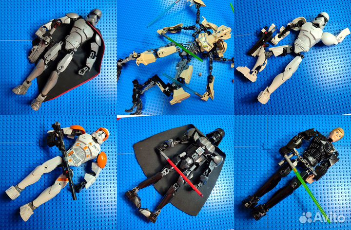 Lego Buildable Figures Star Wars одним лотом