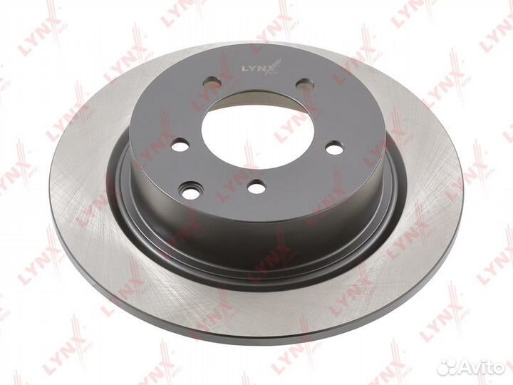 Диск тормозной зад правлев