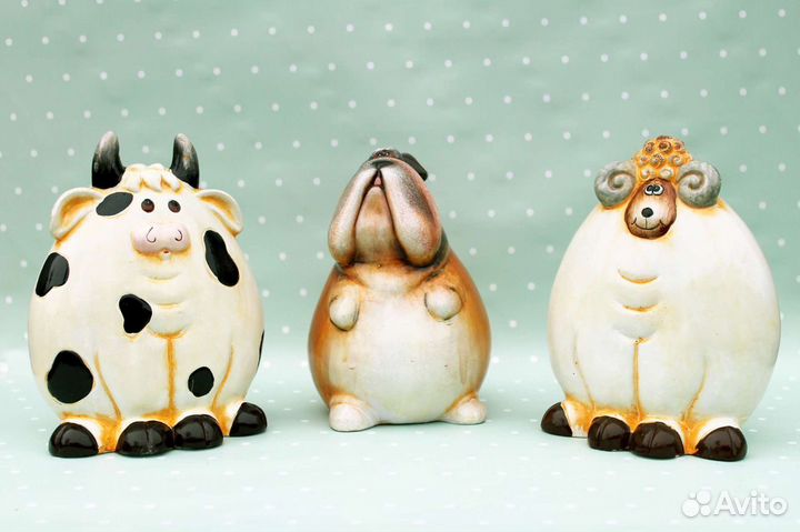 Сувениры, копилки, подвесы