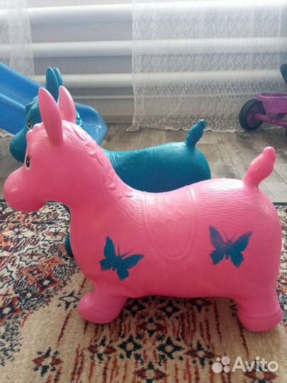 Игрушка прыгун ослик 2 шт