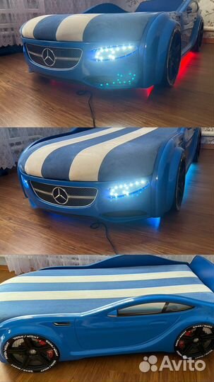 Детская кровать машинка бу