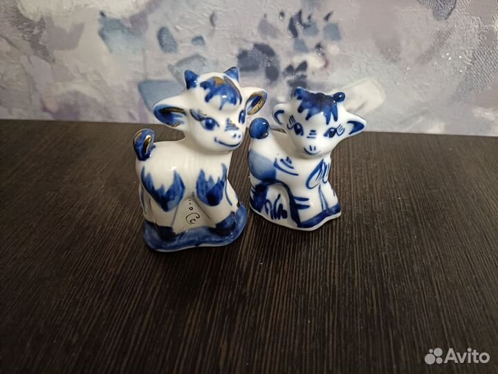 Статуэтки гжель козочки
