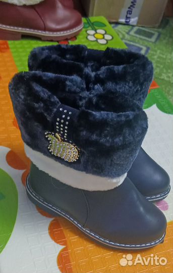 Сапоги зимние для девочки