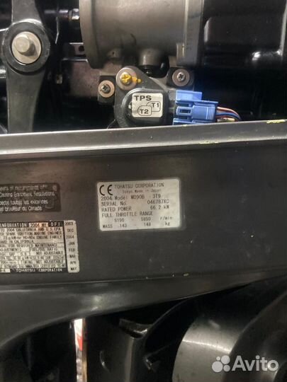Лодочный мотор Tohatsu 90 tldi