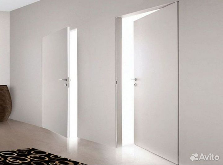 Двери скрытые межкомнатные под отделку