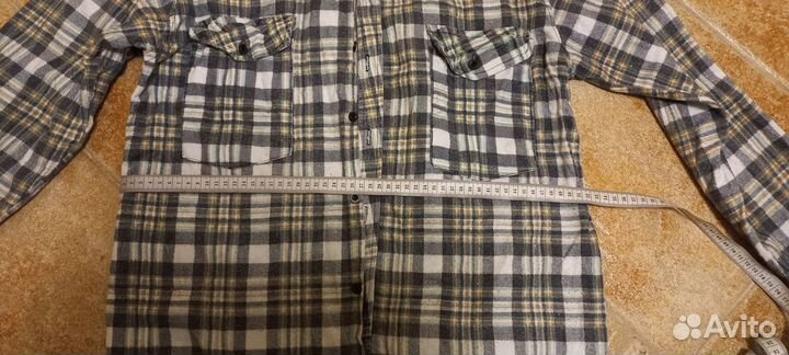 Рубашка в клетку 50-52