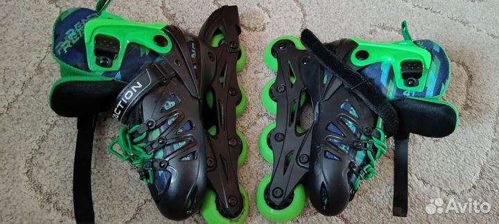 Роликовые коньки детские раздвижные