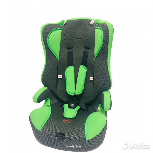 Автокресло 513 ярко-зеленое