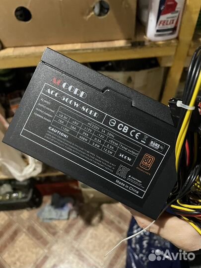 Блок питания Accord ACC-500W-80BR ACC-500W-80BR