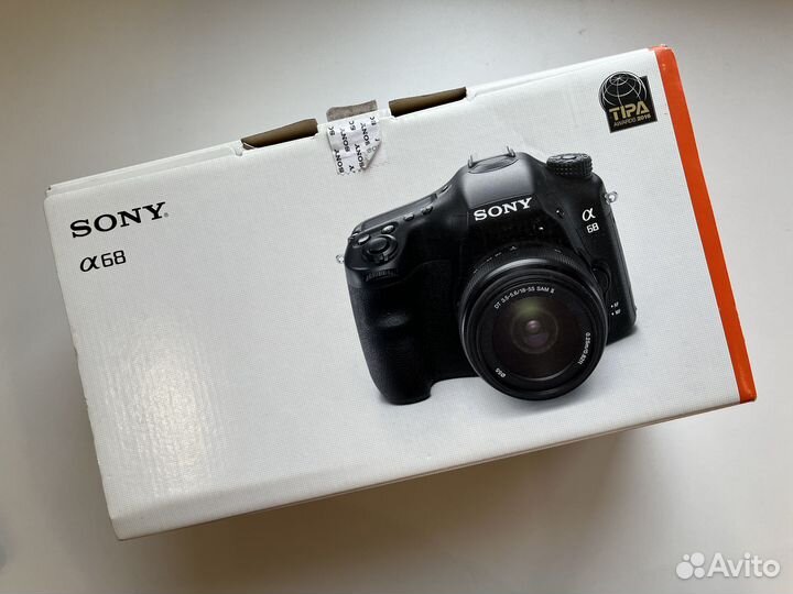 Фотоаппарат Sony Alpha A68 kit 18-55mm