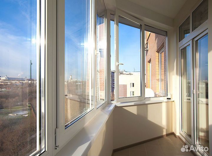 Остекление балконов и лоджий