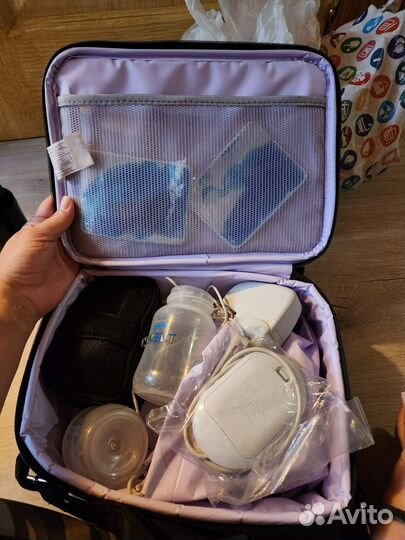 Молокоотсос avent электрический