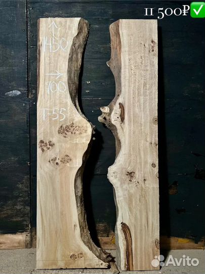 Заготовки для стол-река/сухие/каллиброванные