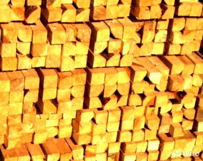 Стойка деревянная сорт ав 40х40х2,0