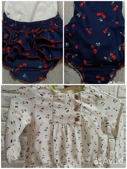 Вещи для девочки р. 74 - 86 (Zara,H&M,Disney,Next)