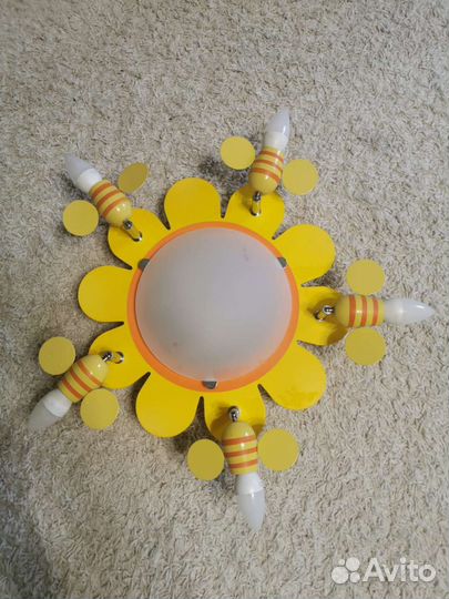 Люстра потолочная пчелка