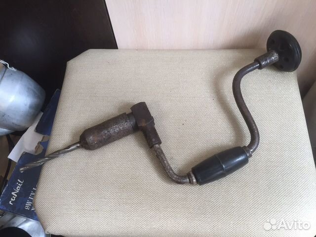 Коловорот ручной ретро инструмент