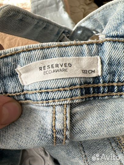 Джинсовый комбинезон для девочки 122 reserved