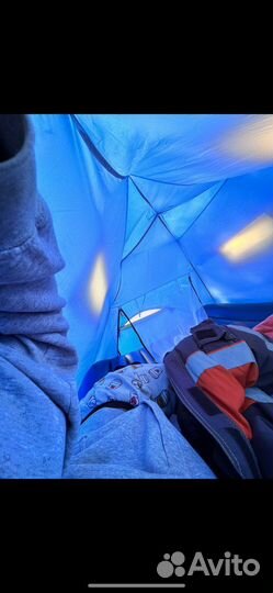 Палатка туристическая 3 местная бу