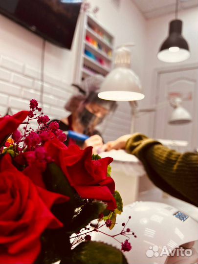 Гель лак с маникюром