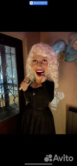 Поздравление от звезд (ростовая кукла)