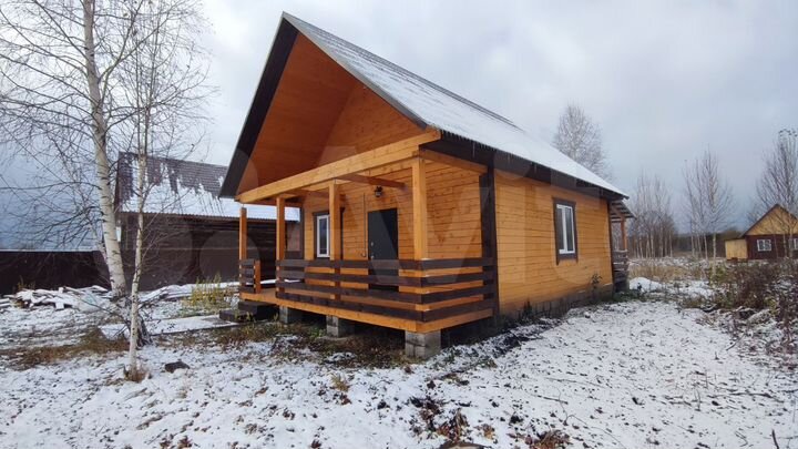 Дом 78,6 м² на участке 7,5 сот.