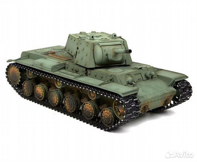 Радиоуправляемый танк Taigen кв-1 СССР 1:16 (зелен