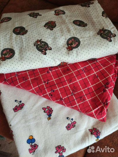 Ткань фланель СССР байка