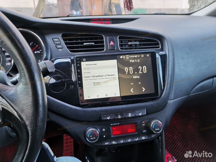 Магнитола Kia Ceed 2 JD 2012-2018г Глянцевая 3/32G