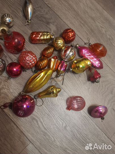 Елочные игрушки СССР
