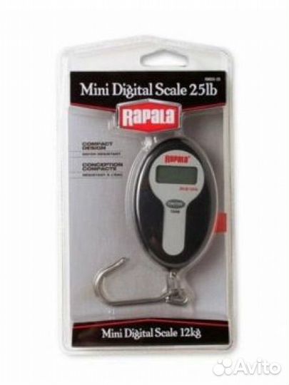 Весы электронные rapala rmds-25 для рыбака