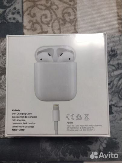 Беспроводные наушники apple airpods 2 white