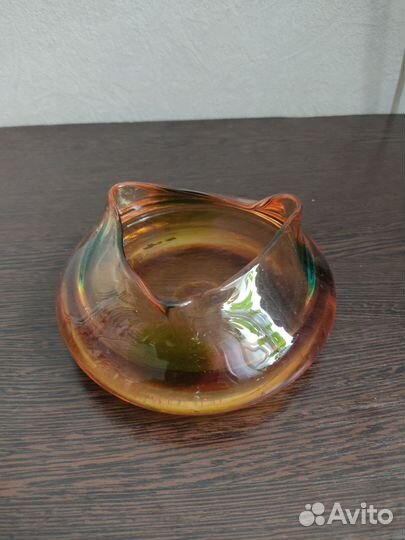 Посуда СССР цветное стекло