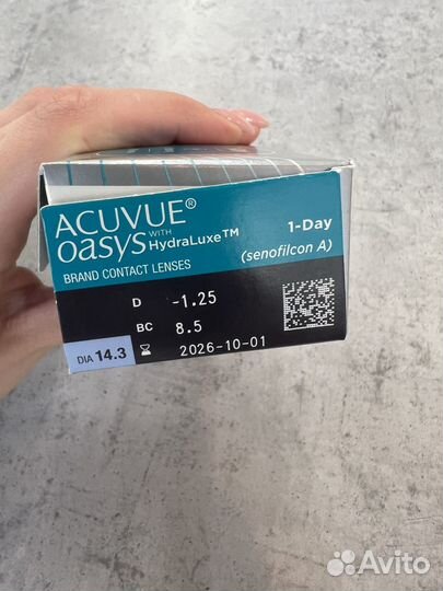 Контактные линзы acuvue