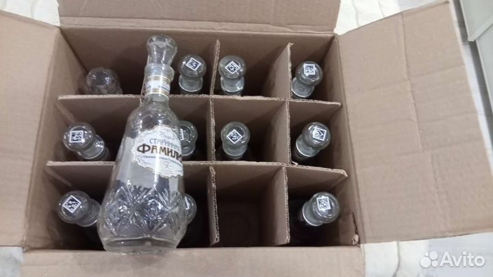 Бутылка графин