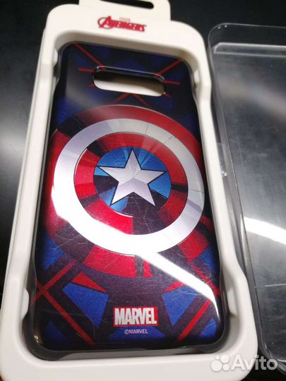 2 Чехла Marvel для Samsung galaxy s10e