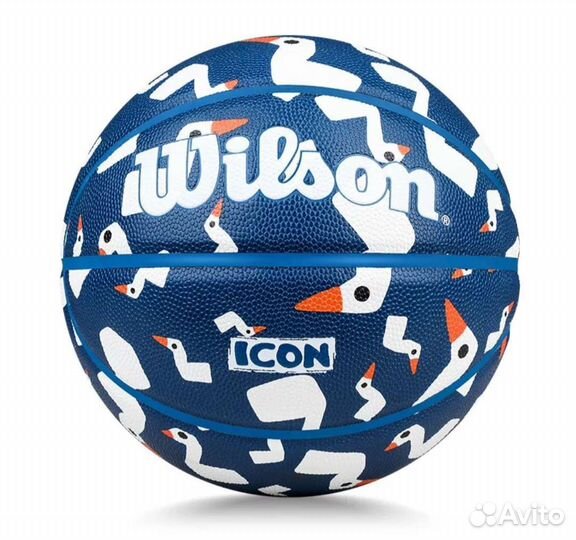 Баскетбольный мяч wilson 5 гуси
