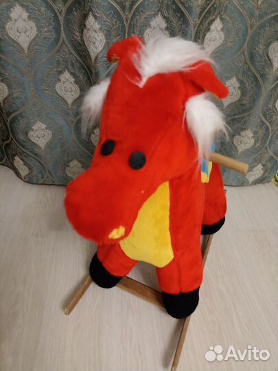 Детская качалка лошадь