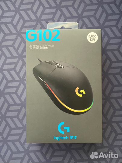 Игровая мышь logitech g102