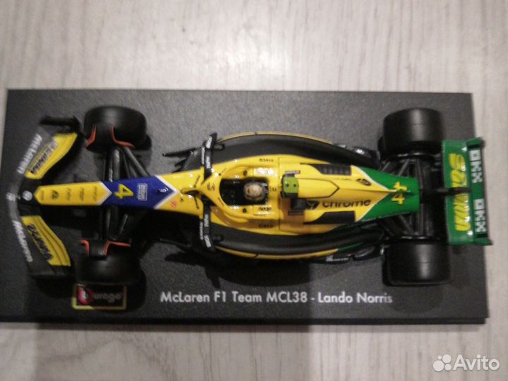 Модель Формула 1 Mclaren 38
