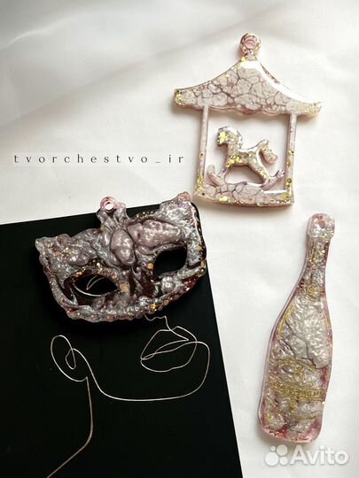 Ногодние игрушки