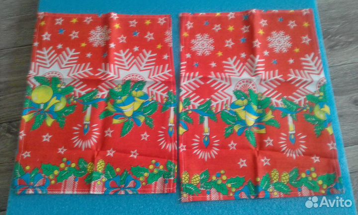 Набор новогодних салфеток х/б