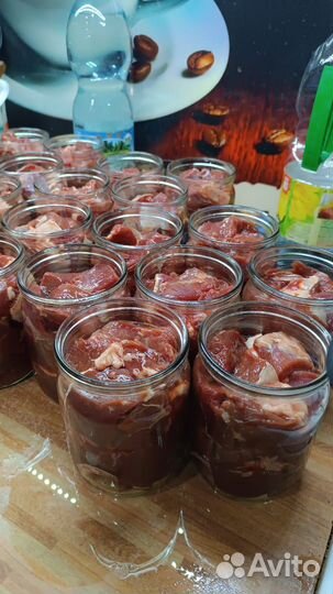 Тушенка из косули и лося,мясо косули, лося