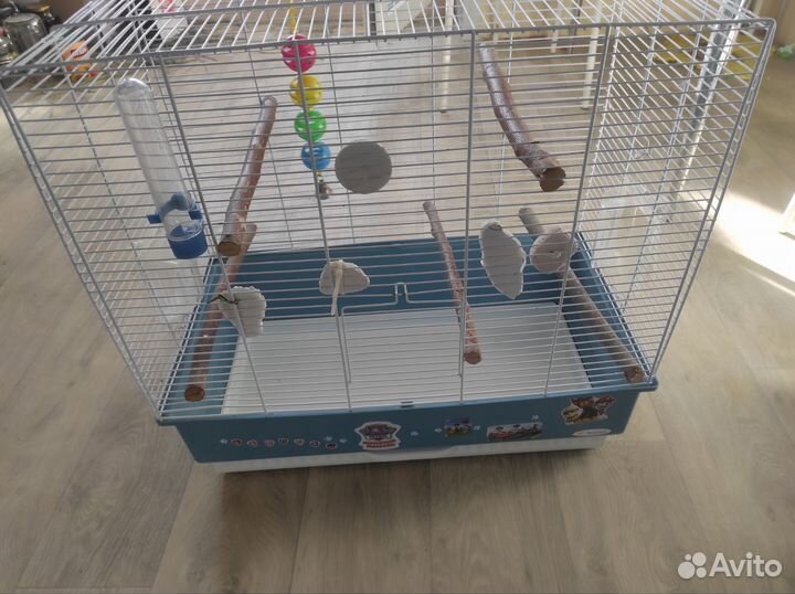 Клетка для волнистого попугая большая