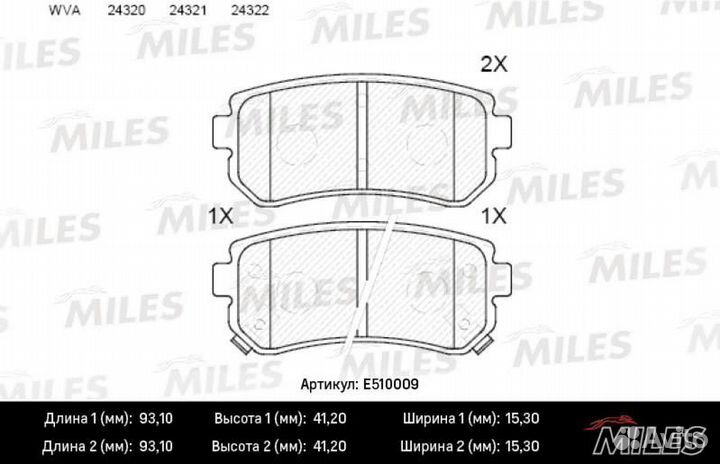 Колодки торм. KIA ceed/RIO/sportage/hyundai accent