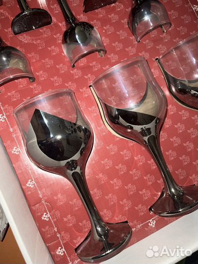 Набор бокалов и рюмок новый