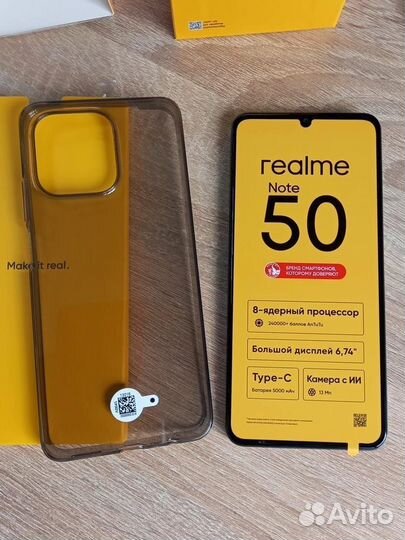 realme Note 50, 3/64 ГБ