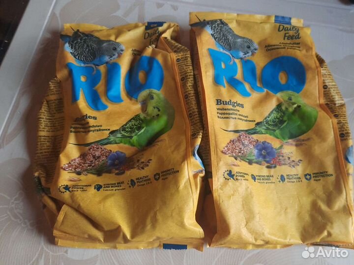 Корм RIO для волнистые попугаев