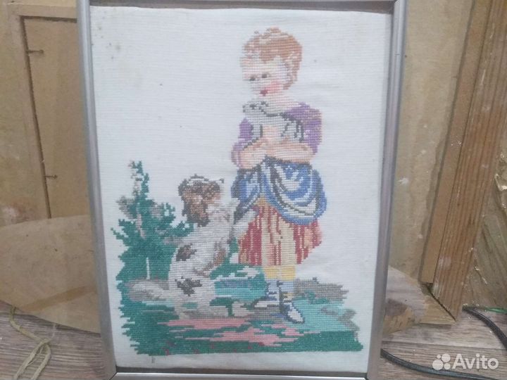 Лот картины и фото СССР винтаж